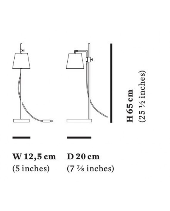 Karakter Steel Lab Light Table Lamp